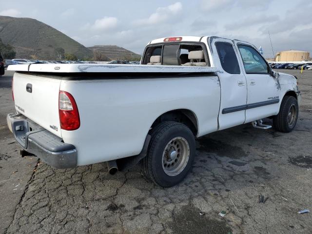 5TBRT341X6S475253 - 2006 TOYOTA TUNDRA ACCESS CAB SR5 WHITE photo 3
