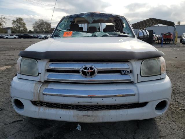 5TBRT341X6S475253 - 2006 TOYOTA TUNDRA ACCESS CAB SR5 WHITE photo 5