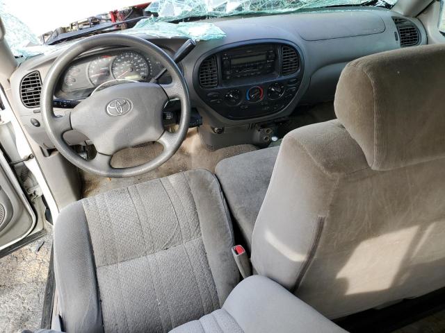 5TBRT341X6S475253 - 2006 TOYOTA TUNDRA ACCESS CAB SR5 WHITE photo 8