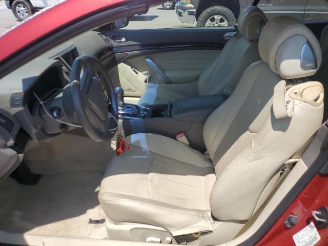 JN1CV6FEXEM901593 - 2014 INFINITI Q60 BASE Bordo foto 7