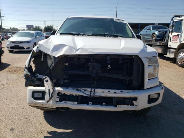 1FTEX1EP1FKE16553 - 2015 FORD F150 SUPER CAB WHITE photo 5