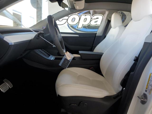 7SAYGDEF6PF813652 - 2023 TESLA MODEL Y 白色 照片 7