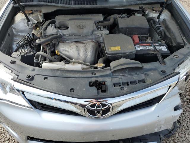 4T1BF1FK6CU007193 - 2012 TOYOTA CAMRY BASE SILVER photo 11
