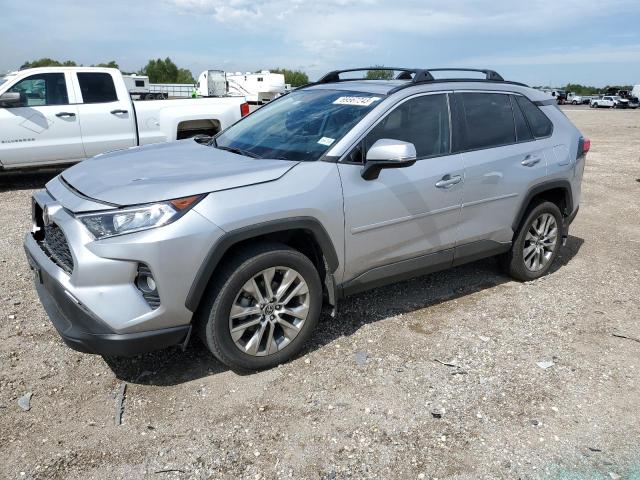 2T3C1RFV7MC132306 - 2021 TOYOTA RAV4 XLE PREMIUM SILVER photo 1