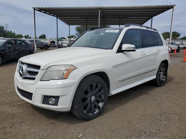 WDCGG8HBXAF477655 - 2010 MERCEDES-BENZ GLK 350 4MATIC WHITE photo 1