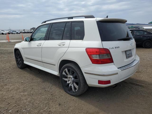 WDCGG8HBXAF477655 - 2010 MERCEDES-BENZ GLK 350 4MATIC WHITE photo 2