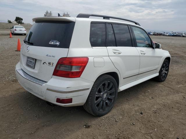 WDCGG8HBXAF477655 - 2010 MERCEDES-BENZ GLK 350 4MATIC WHITE photo 3