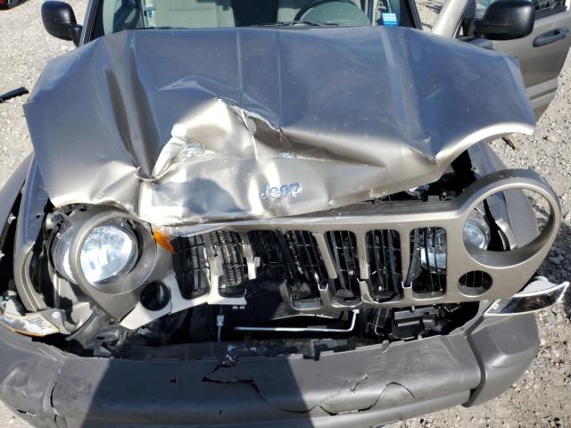 1J4GL48KX7W712858 - 2007 JEEP LIBERTY SPORT 金色 照片 11