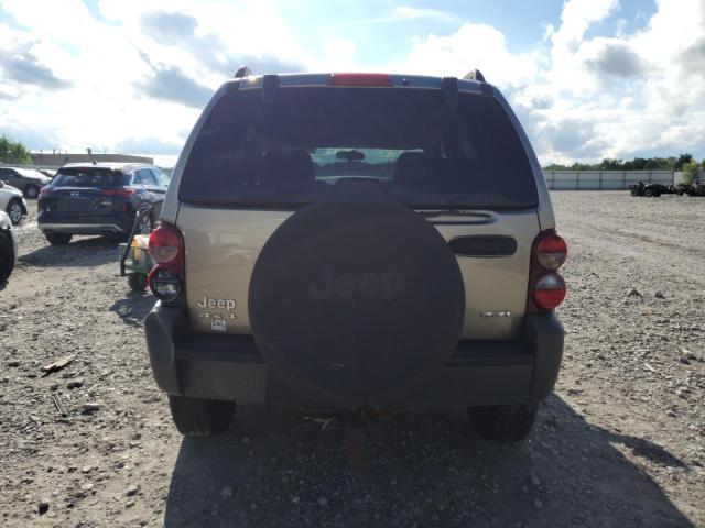 1J4GL48KX7W712858 - 2007 JEEP LIBERTY SPORT 金色 照片 6