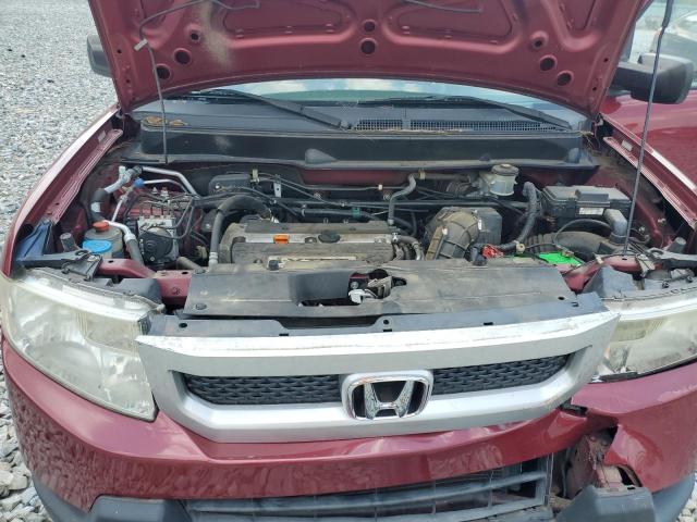 5J6YH1H70AL006605 - 2010 HONDA ELEMENT EX BURGUNDY photo 11