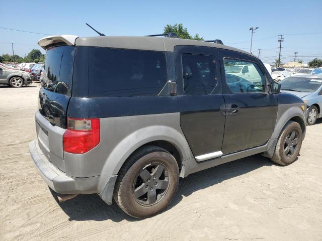 5J6YH28634L014554 - 2004 HONDA ELEMENT EX შავი ფოტო 3