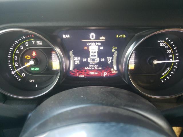 1C4JJXP68MW698929 - 2021 JEEP WRANGLER U SAHARA 4XE BLACK photo 9