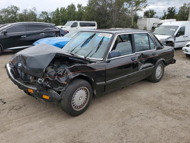 WBADC8402G1720418 - 1986 BMW 535 I AUTOMATIC BLACK photo 1