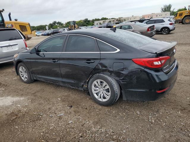 5NPE24AF1FH227610 - 2015 HYUNDAI SONATA SE BLACK photo 2