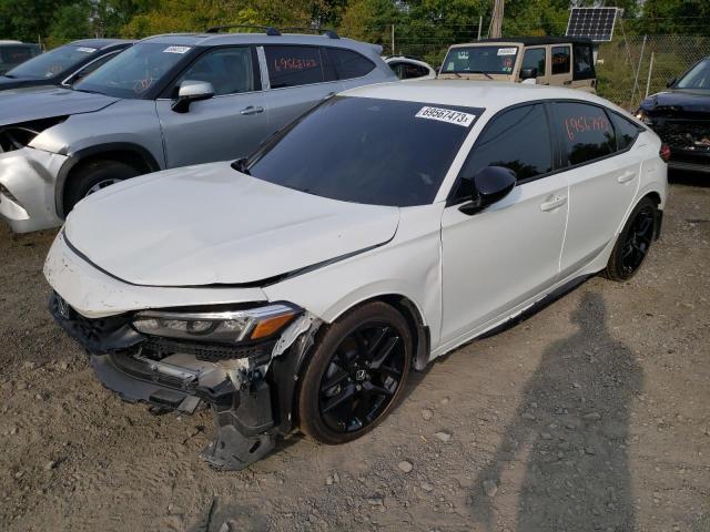 19XFL2G81PE008263 - 2023 HONDA CIVIC SPORT WHITE photo 1