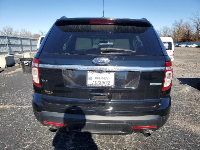 1FMHK7D92CGA01690 - 2012 FORD EXPLORER XLT BLACK photo 6