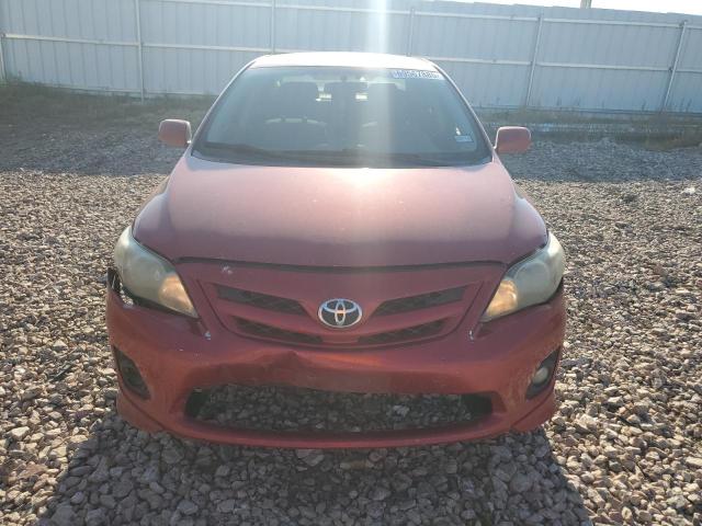 5YFBU4EE5CP070953 - 2012 TOYOTA COROLLA BASE أحمر صورة 5