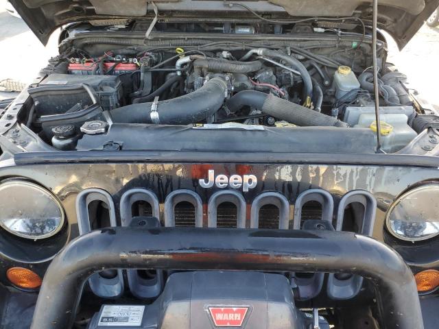 1J4HA6H13AL164112 - 2010 JEEP WRANGLER RUBICON BLACK photo 12