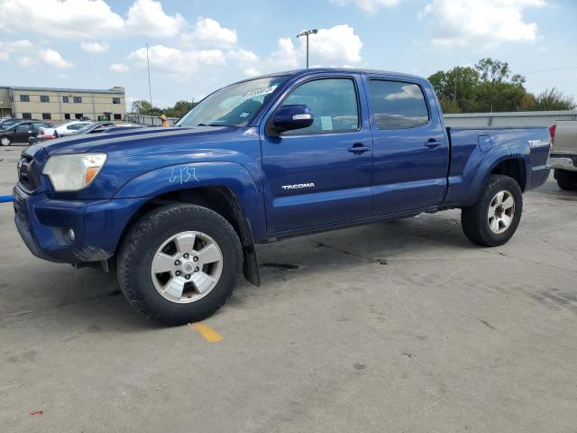 3TMKU4HN4FM045114 - 2015 TOYOTA TACOMA DOUBLE CAB PRERUNNER LONG BED BLUE photo 1