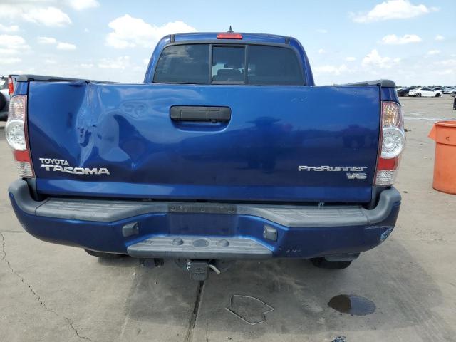 3TMKU4HN4FM045114 - 2015 TOYOTA TACOMA DOUBLE CAB PRERUNNER LONG BED BLUE photo 6