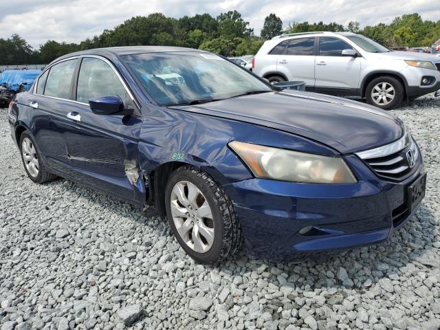1HGCP3F89CA010520 - 2012 HONDA ACCORD EXL BLUE photo 4