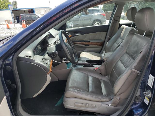 1HGCP3F89CA010520 - 2012 HONDA ACCORD EXL BLUE photo 7