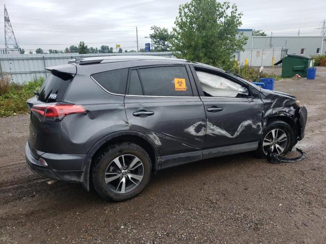 2T3ZFREV7JW457416 - 2018 TOYOTA RAV4 LE GRAY photo 3