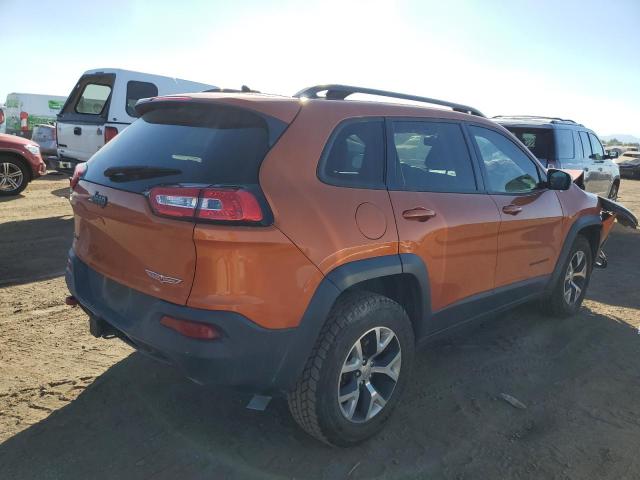 1C4PJMBS5FW502705 - 2015 JEEP CHEROKEE TRAILHAWK ORANGE photo 3