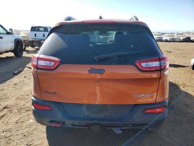 1C4PJMBS5FW502705 - 2015 JEEP CHEROKEE TRAILHAWK ORANGE photo 6