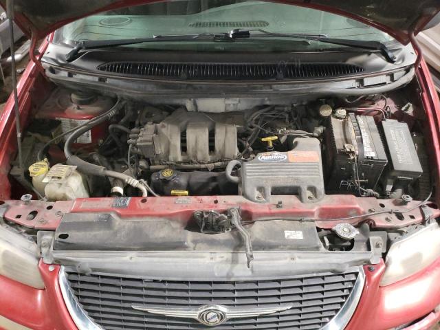 1C4GT54L1YB694933 - 2000 CHRYSLER TOWN & COU LXI BURGUNDY photo 12