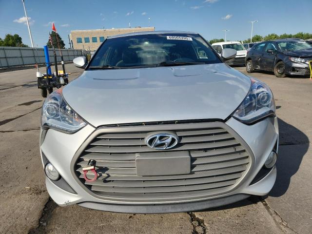 KMHTC6AE4GU291585 - 2016 HYUNDAI VELOSTER TURBO SILVER photo 5