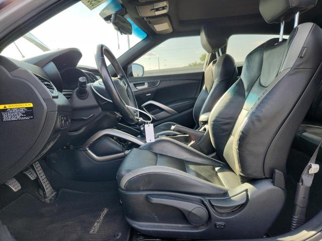 KMHTC6AE4GU291585 - 2016 HYUNDAI VELOSTER TURBO SILVER photo 7