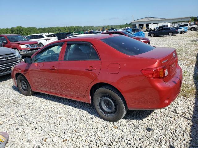 JTDBL40EX99046253 - 2009 TOYOTA COROLLA BASE Rojo foto 2