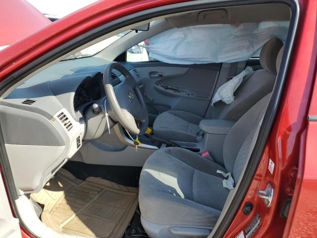 JTDBL40EX99046253 - 2009 TOYOTA COROLLA BASE Rojo foto 7