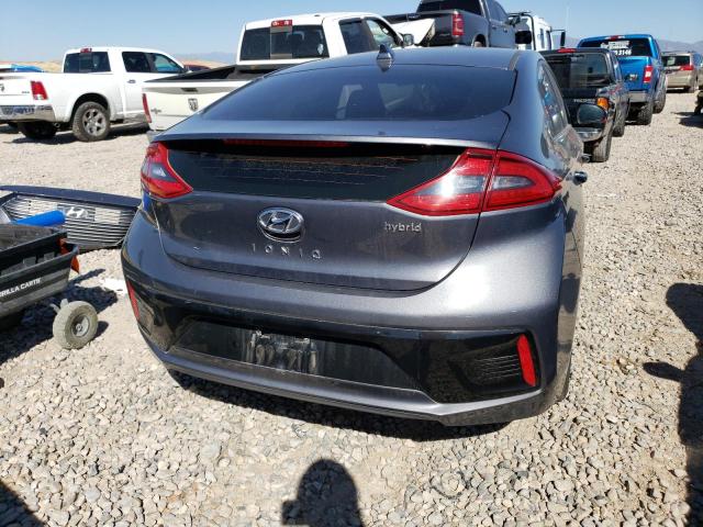 KMHC75LC0KU110517 - 2019 HYUNDAI IONIQ SEL GRAY photo 6