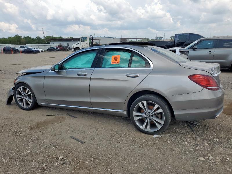 55SWF8EB8KU301278 - 2019 MERCEDES-BENZ C 300 4MATIC TAN photo 2