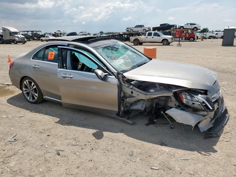 55SWF8EB8KU301278 - 2019 MERCEDES-BENZ C 300 4MATIC TAN photo 4