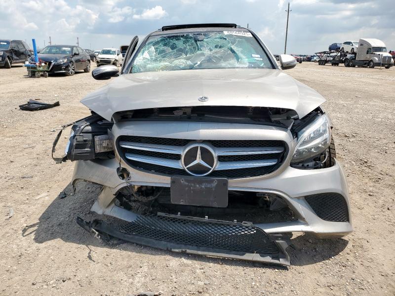 55SWF8EB8KU301278 - 2019 MERCEDES-BENZ C 300 4MATIC TAN photo 5