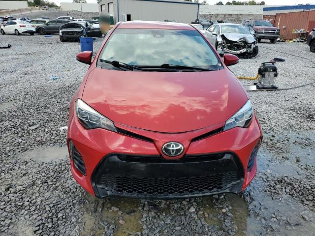 5YFBURHE8KP887308 - 2019 TOYOTA COROLLA L RED photo 5