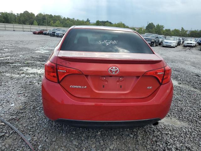 5YFBURHE8KP887308 - 2019 TOYOTA COROLLA L RED photo 6