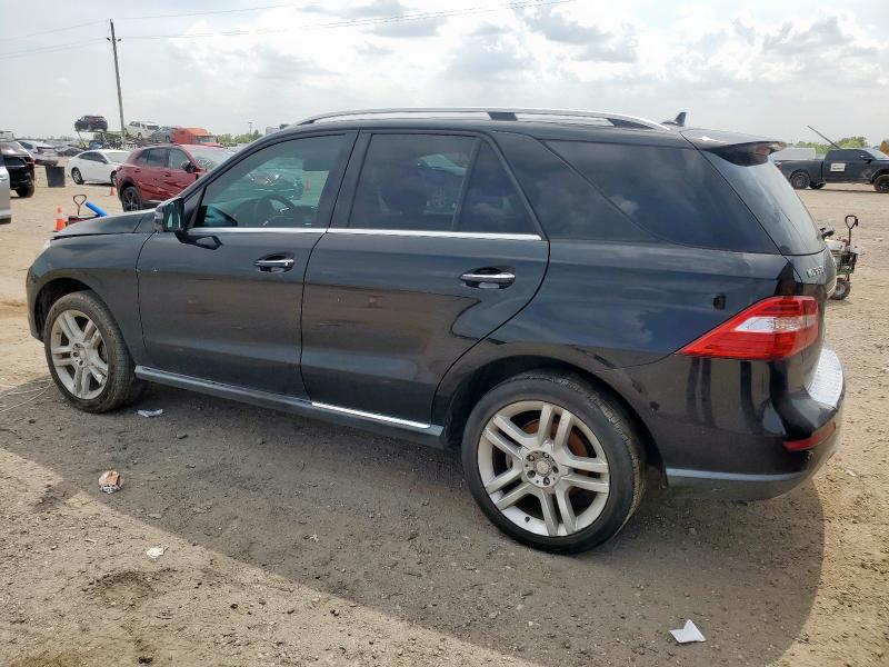 4JGDA5JB9FA546810 - 2015 MERCEDES-BENZ ML 350 BLACK photo 2