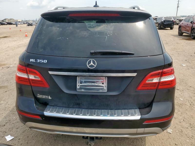 4JGDA5JB9FA546810 - 2015 MERCEDES-BENZ ML 350 BLACK photo 6