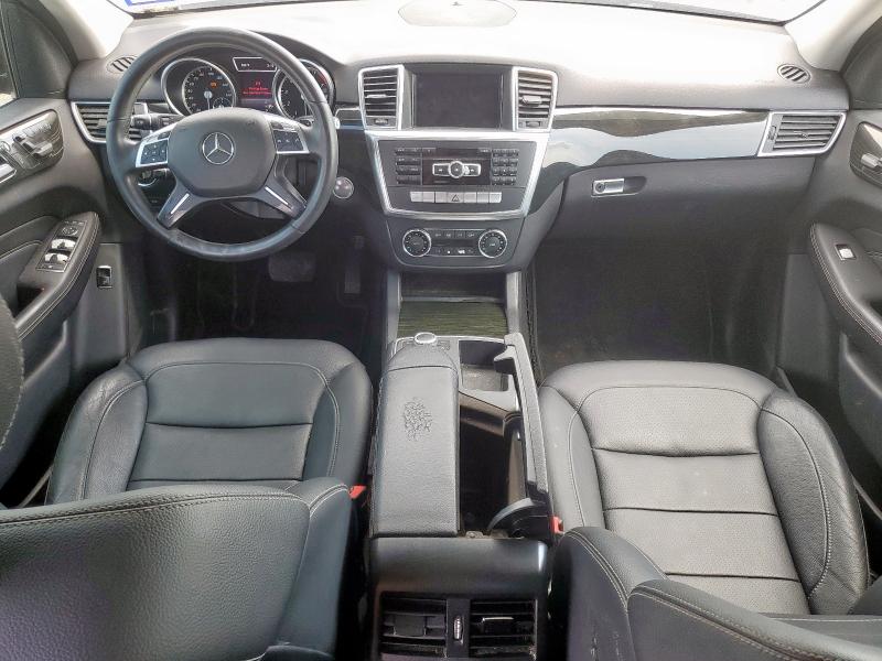 4JGDA5JB9FA546810 - 2015 MERCEDES-BENZ ML 350 BLACK photo 8