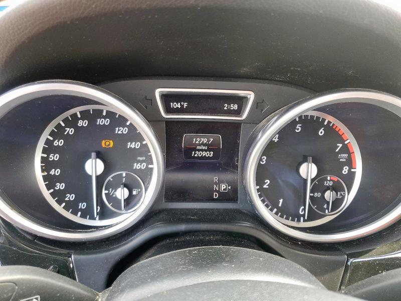 4JGDA5JB9FA546810 - 2015 MERCEDES-BENZ ML 350 BLACK photo 9