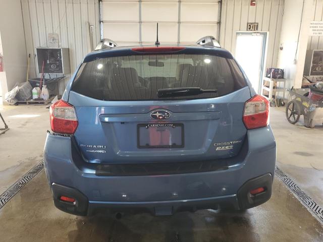 JF2GPABC4GH291283 - 2016 SUBARU CROSSTREK PREMIUM Niebieski zdjęcie 6