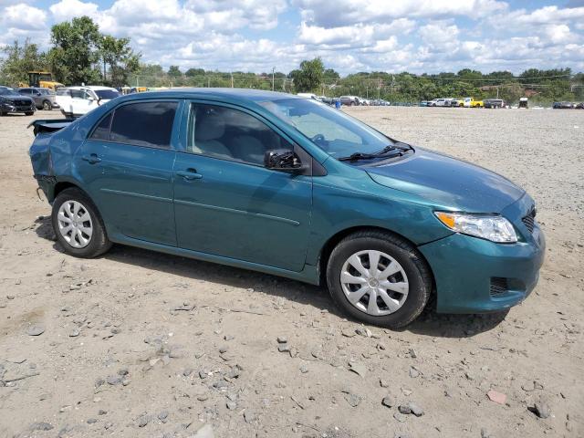 1NXBU4EE2AZ214129 - 2010 TOYOTA COROLLA BASE TURQUOISE photo 4