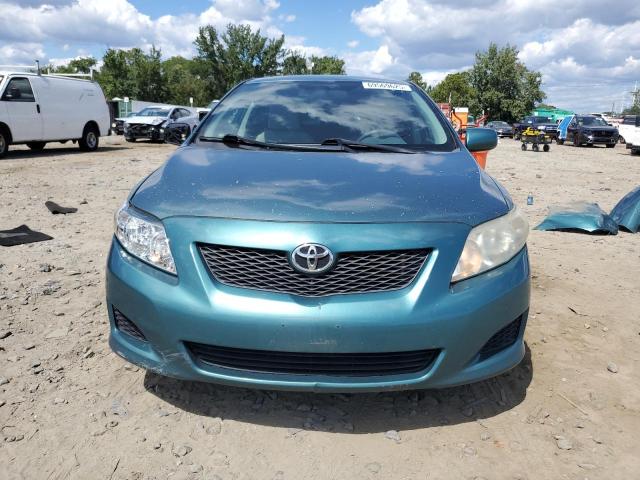 1NXBU4EE2AZ214129 - 2010 TOYOTA COROLLA BASE TURQUOISE photo 5