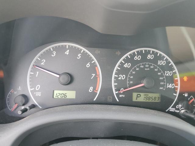 1NXBU4EE2AZ214129 - 2010 TOYOTA COROLLA BASE TURQUOISE photo 9