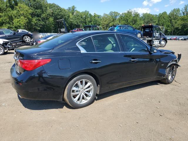 JN1BV7AR7EM703159 - 2014 INFINITI Q50 BASE შავი ფოტო 3