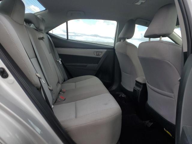 2T1BURHE1GC528471 - 2016 TOYOTA COROLLA L فضي صورة 10